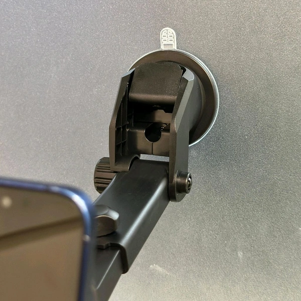 360° Adjustable Car Phone Holder – Strong Suction | One-Hand Lock