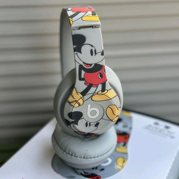 Bluetooth On Ear Headphones with Mic with 6 Hours Battery Backup, Original Box Packaging - Gray