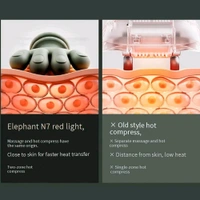 Hand-Style Heated Neck & Back Massager – Wireless 4D Deep Tissue Kneading