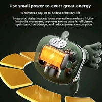 Hand-Style Heated Neck & Back Massager – Wireless 4D Deep Tissue Kneading