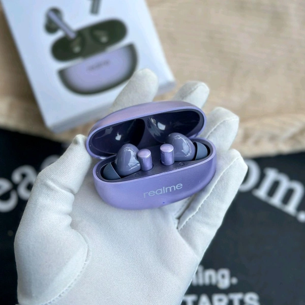 TWS True Wireless Stereo Headset, Ear Buds For IPhone/Android/iOS, Touch Contro With Charging Case, Wireless Earphones With Charging Case - Purple