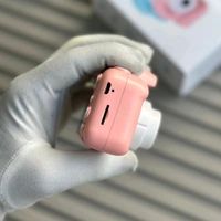 Kids Digital Camera with Screen – 1080P Photo & Video, Rechargeable, USB Cable, Cartoon Design – Perfect for Boys & Girls - Mint Blue