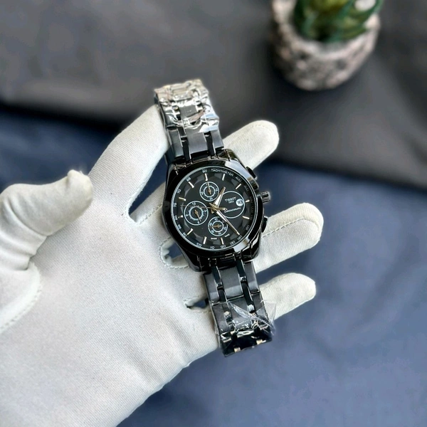 Men’s Classic Analog Watch – Elegant Dial, Date Display – Formal & Casual Wear (Pack Of 1)
- Black