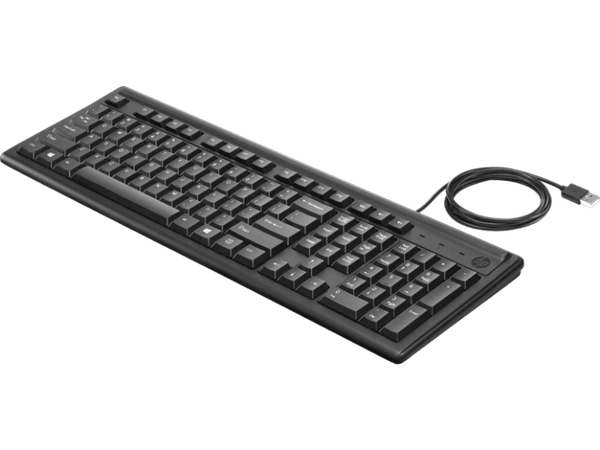 HP 100 Wired USB Keyboard - BLACK, CASH ON DELIVERY,PHONEPAY,GOOGLE PAY,NETBANKING,DEBIT & CREDIT CARD PAYMENT AVALIABLE, USB KEYBOARD