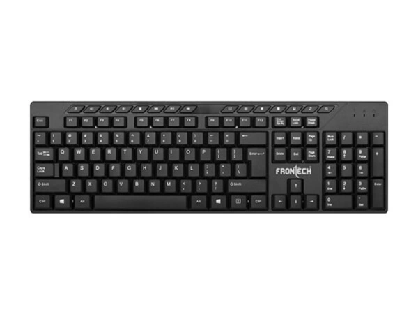 FRONTECH Frontech Multimedia Wired Keyboard (Black) - BLACK, CASH ON DELIVERY,PHONEPAY,GOOGLE PAY,NETBANKING,DEBIT & CREDIT CARD PAYMENT AVALIABLE, USB KEYBOARD