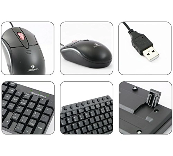 Zebronics Judwaa 555 USB Wired Mouse And Keyboard Combo - COD ,PHONEPAY,GOOGLE PAY,NETBANKING,UPI PAYMENT,DEBIT & CREDIT CARD PAYMENT.
