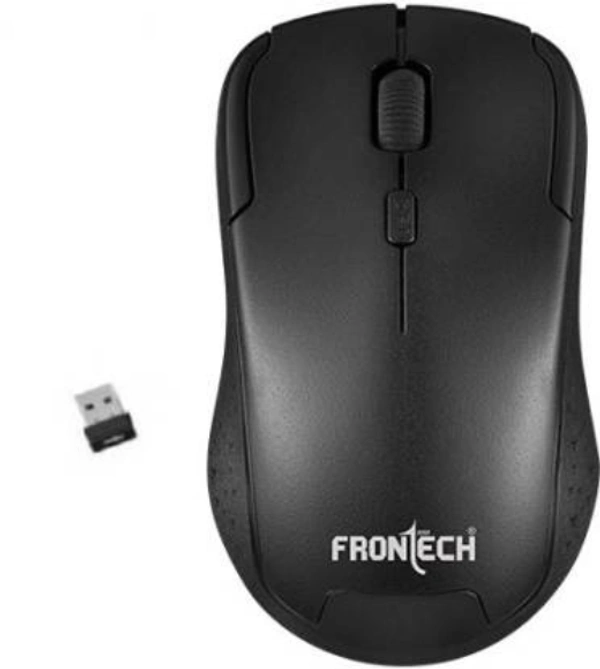 Frontech MS-0006 Wireless Optical Mouse  (2.4GHz Wireless, Black) - COD ,PHONEPAY,GOOGLE PAY,NETBANKING,UPI PAYMENT,DEBIT & CREDIT CARD PAYMENT.