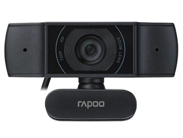 Rapoo C200 720p HD USB Black, 360° Horizontal, 100° Super Wide-Angle Webcam with Microphone for Live Broadcast Video Calling Conference - COD ,PHONEPAY,GOOGLE PAY,NETBANKING,UPI PAYMENT,DEBIT & CREDIT CARD PAYMENT.