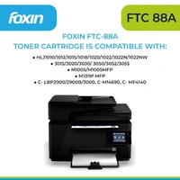 Foxin FTC-88A Toner Cartridge Compatible for Hp Laser-Jet Series (Black) - COD ,PHONEPAY,GOOGLE PAY,NETBANKING,UPI PAYMENT,DEBIT & CREDIT CARD PAYMENT.