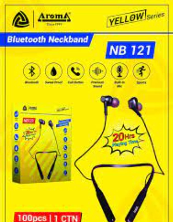 Aroma NB121 Wireless / Bluetooth In the Ear (With mic - Yes, Multi)