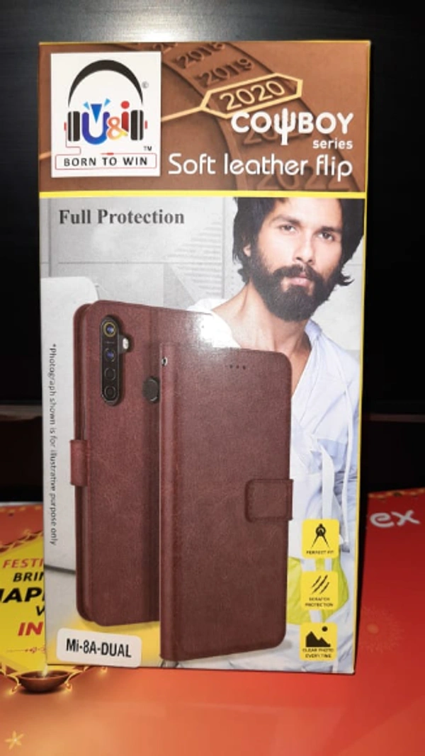 U & I LEATHER FLIP  COVER COWBOY ALL RUNNING MODEL - CALL 9093416366 FOR ORDER MODEL