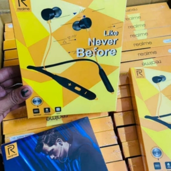 REALME OG BUDS SUPER QUALITY - BLACK, YES, COD AVAILABLE