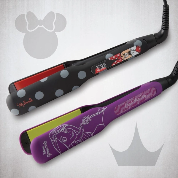 Reconnect Disney Princess Hair Straightener with Ceramic Coating for even heat distribution, Pro-Styling Wider Plates, Quick Heat-Up, Rubber Matte Finish, Swivel Cord, 2 Years Warranty - MIX, COD ,PHONEPAY,GOOGLE PAY,NETBANKING,UPI PAYMENT,DEBIT & CREDIT CARD PAYMENT., FREE DELIVERY