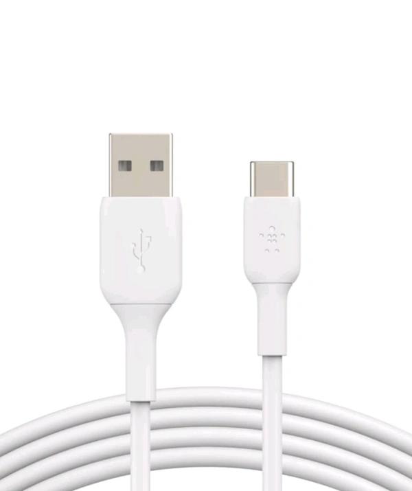 3.4 amp Type C USB Cable  - White