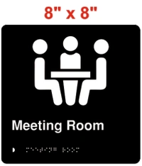 Braille Signage - 8"x8"