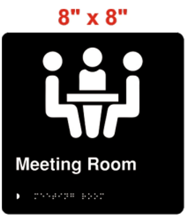 Braille Signage - 8"x8"