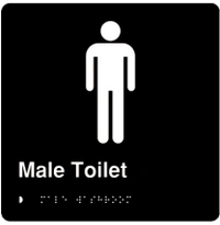 Braille Signage - 8"x8"