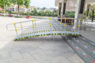 Roll - A - Ramp Handrails