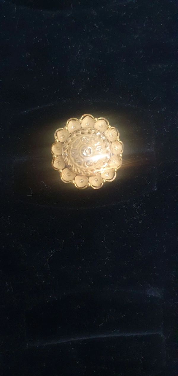 Cocteil 22kt Hollmarked Ladies Gold Ring - Yellow, 14