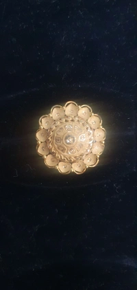 Cocteil 22kt Hollmarked Ladies Gold Ring - Yellow, 14