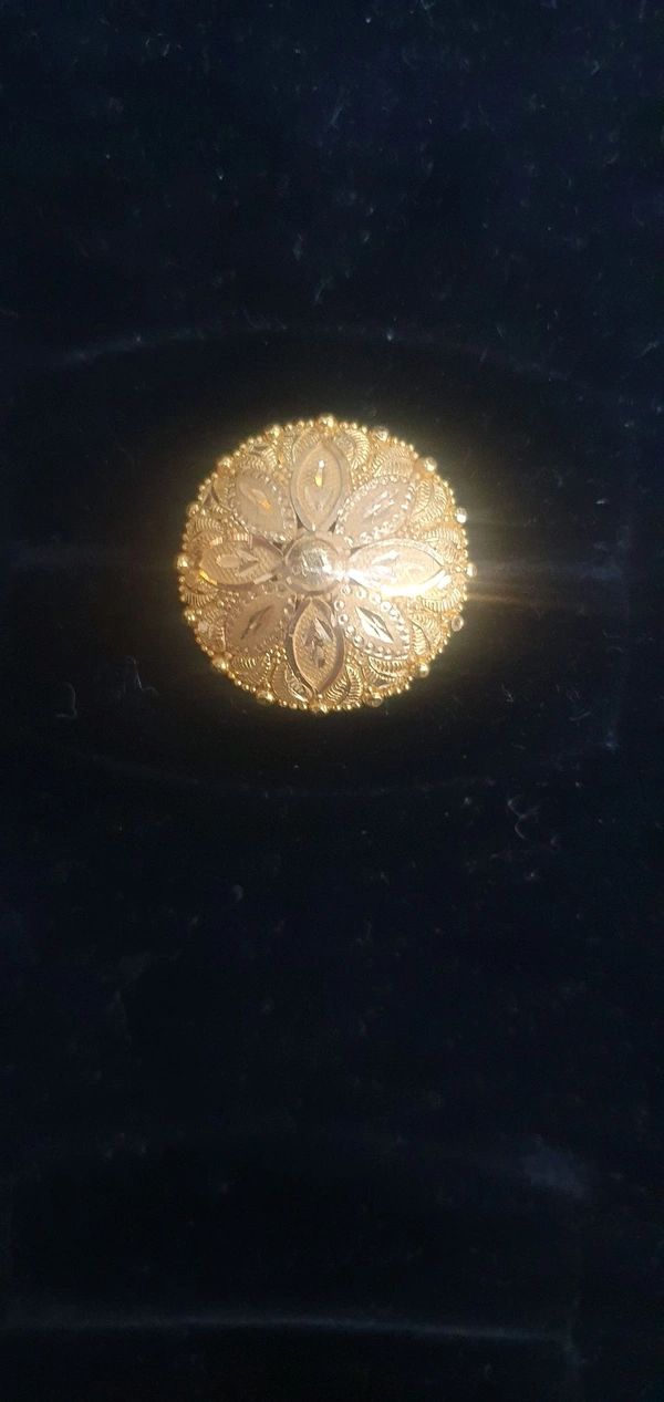 Cockteil 22kt Ladies Gold Ring  - Yellow, 13