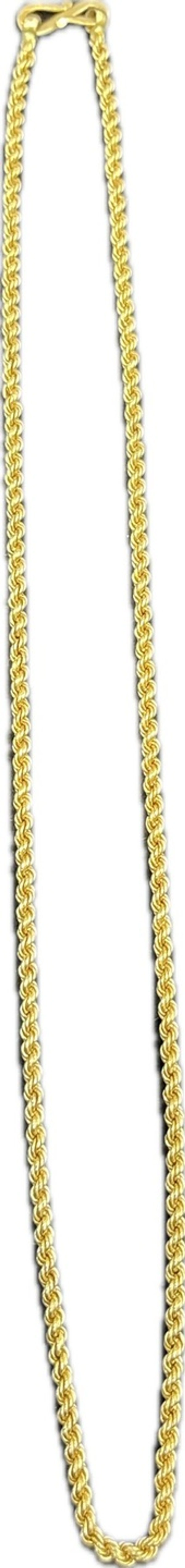 Hollow Rope Chain - 22 Inch, 18K, 8.0g