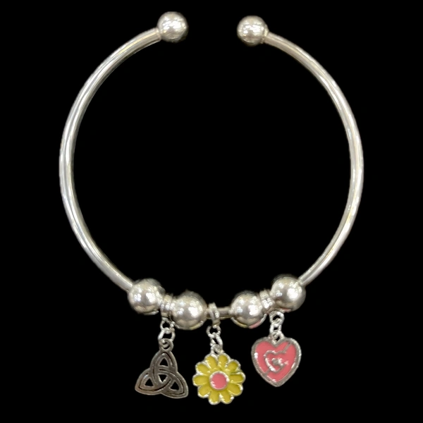 Ladies Silver Bracelet - 2.25 Inch, 12.3 Grams