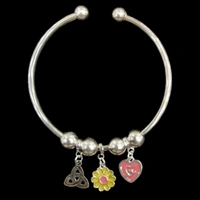 Ladies Silver Bracelet - 2.25 Inch, 12.3 Grams