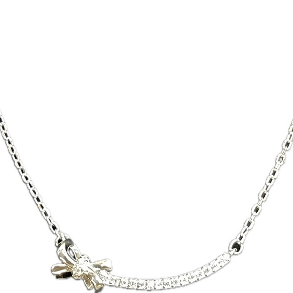 Ladies Pendant With Chain - 18 Inch, 3 Grams