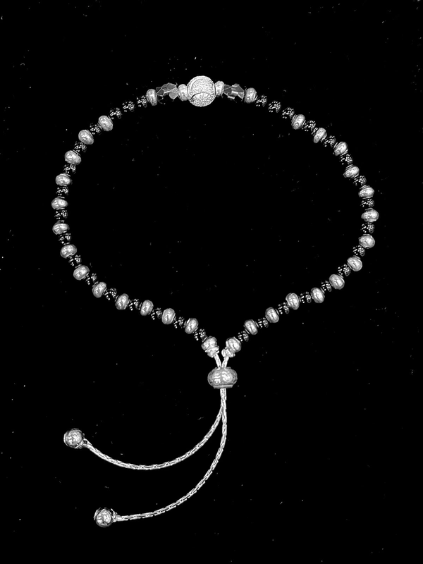 Ladies Silver Bracelet - 92.5 Hallmarked Sterling Silver, Multisize, 6.2 Grams