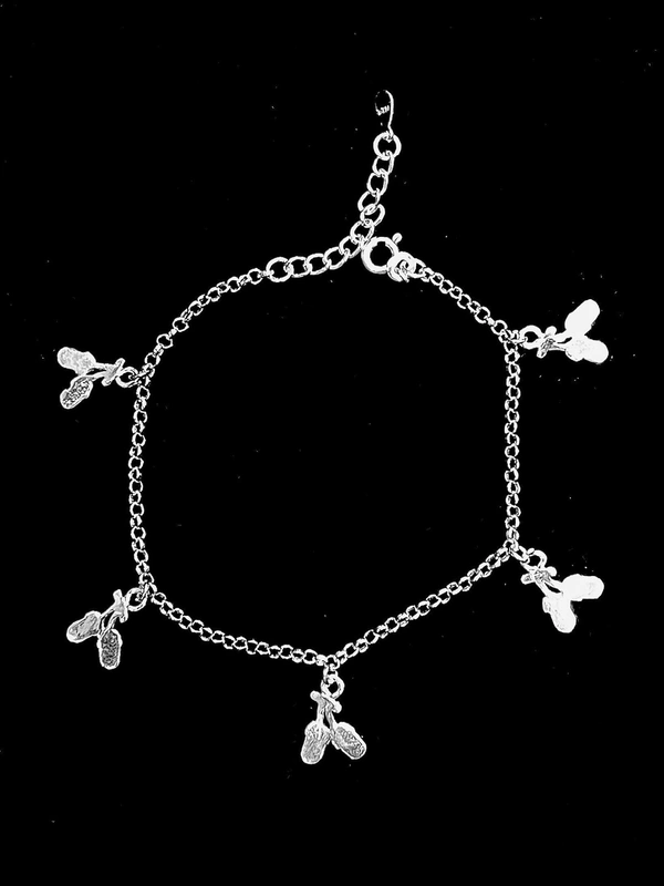 Ladies Silver Bracelet - 92.5 Steerling Silver, Free Size, 5.0 Grams
