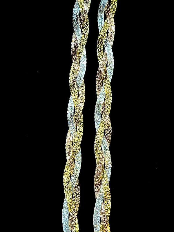 Ladies Italian Silver Anklet (Pajeb) - 92.5 Hallmarked Silver, 12 Grams