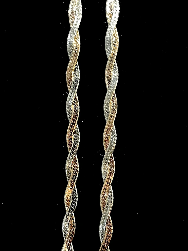 Ladies Italian Silver Anklet (pajeb) - 92.5 Hallmarked, 8.0 Grams