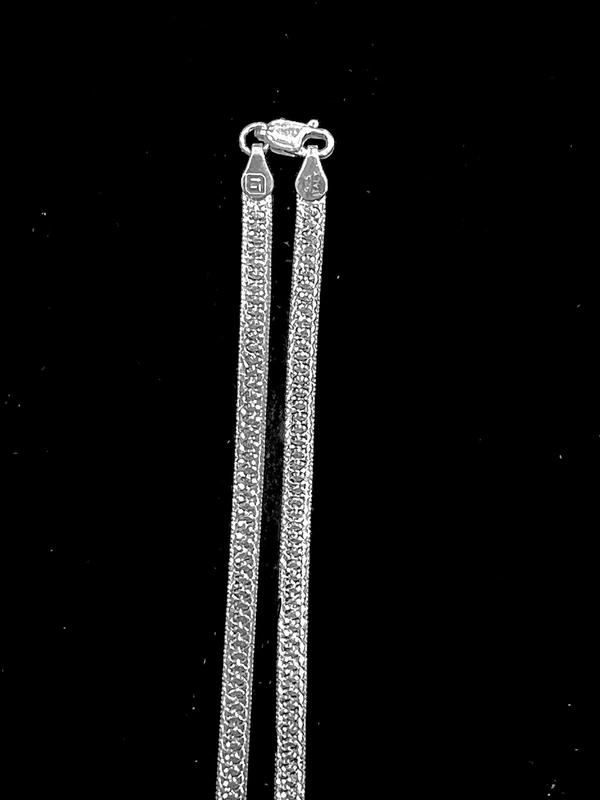 Ladies Italian Silver Anklet(Pajeb) - 92.5 Hallmarked Sterling Silver, 7.0 Grams