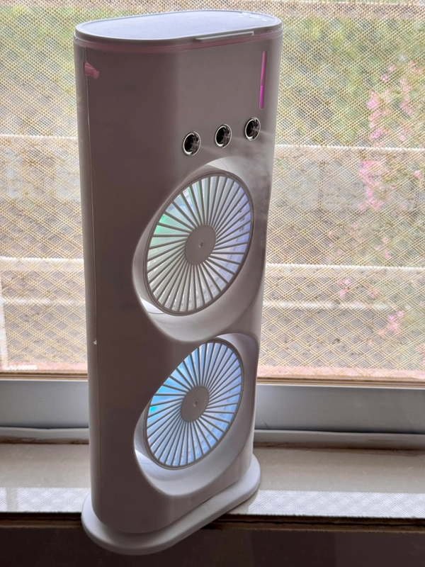 Portable Mini Dual Fan Cooler