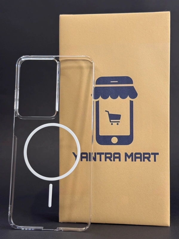 Clearcase For Realme 14X With MagSafe Compatibility And Lifetime Antiyellow Warranty 