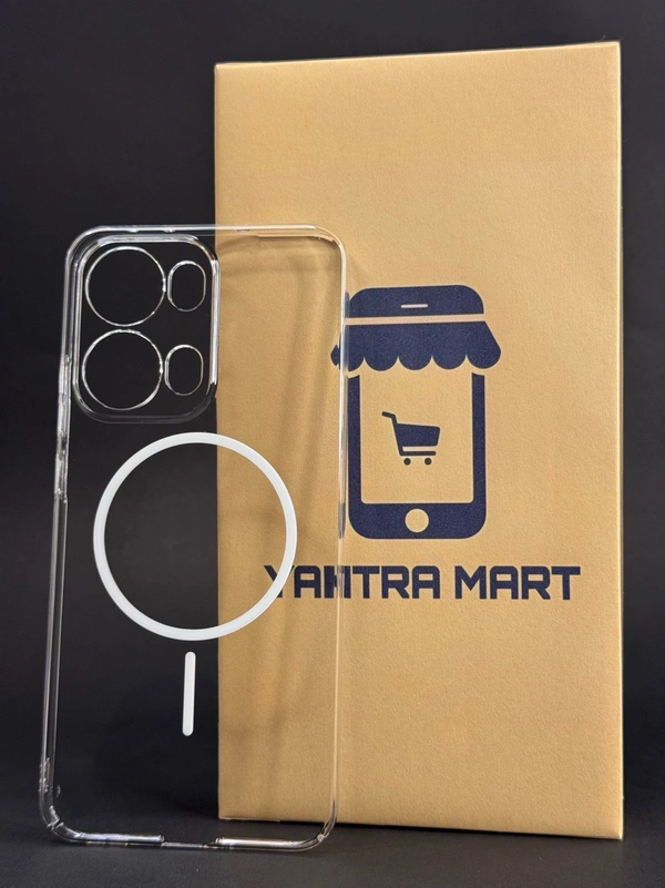 Clearcase For Oppo Reno 13 Pro With MagSafe Compatibility And Lifetime Antiyellow Warranty 