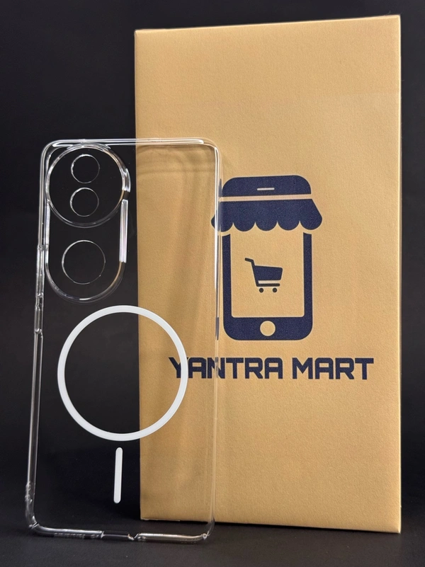 Clearcase For Vivo V50 With MagSafe Compatibility And Lifetime Antiyellow Warranty 