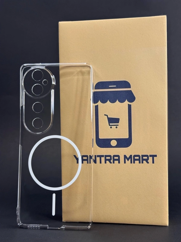 Clearcase For Vivo Vivo V40 With MagSafe Compatibility And Lifetime Antiyellow Warranty 