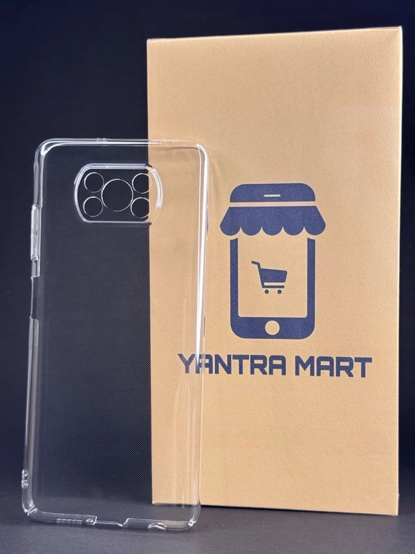 Clearcase For POCO X3 With Lifetime Antiyellow Warranty 