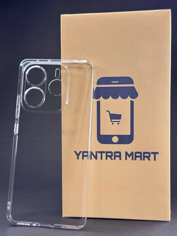Clearcase For Redmi Note 14 With Lifetime Antiyellow Warranty 