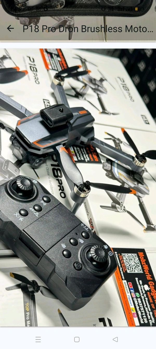 P10 PRO DRONE  - White