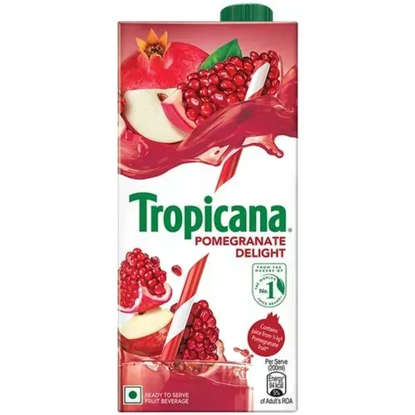 Tropicana Pomegranate Delight Fruit Juice - 1 L Tetra Pack