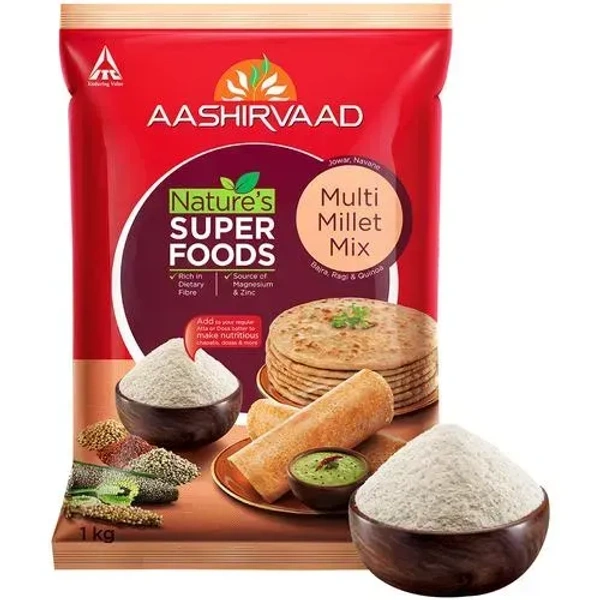 Aashirvaad Nature’s Superfoods Multi Millet Mix - Rich In Dietary Fibre - 500 Grams