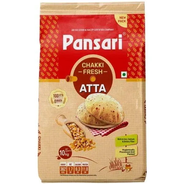 PANSARI Chakki Fresh Atta - 5 Kg