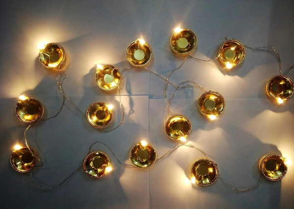 DEEP RISE Golden Diya Pixel Light