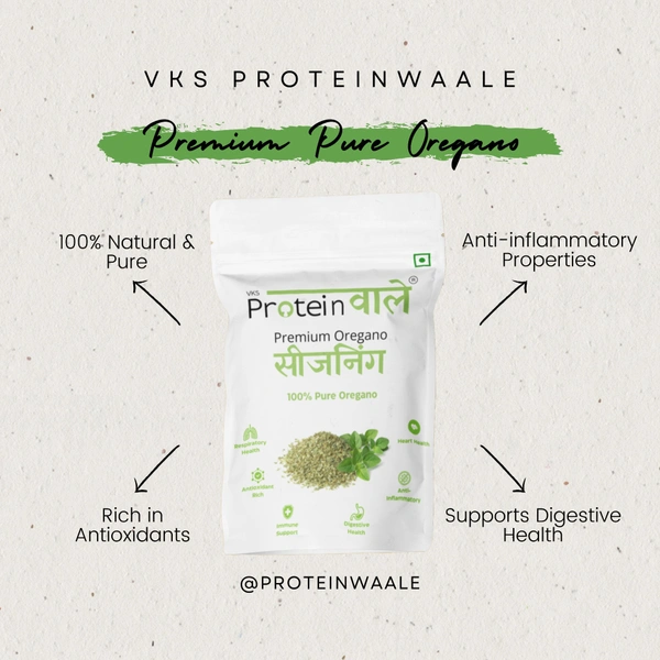 ProteinWaale Oregano Seasoning (ऑरेगैनो) - 1 Kg - 1 Kg