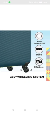 Safari Hard Body Large Check-in Suitcase Luggage (Medium - 65 cm) - Teal, 66 cm (Medium)