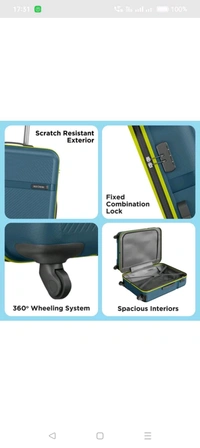 Safari Hard Body Large Check-in Suitcase Luggage (Medium - 65 cm) - Teal, 66 cm (Medium)