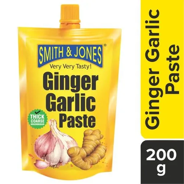 Ginger Garlic Paste - 200 Grams Pouch